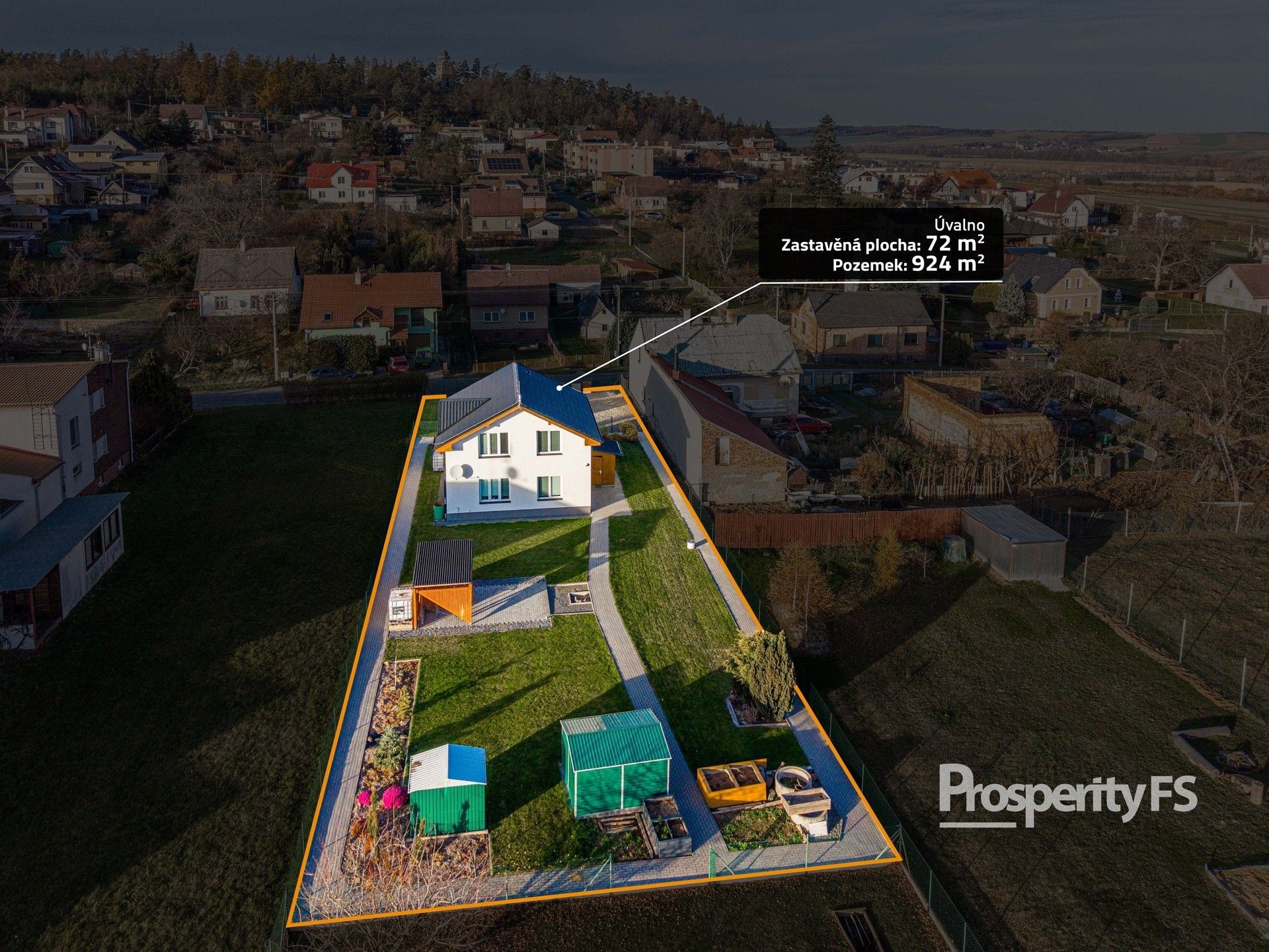 Prodej rodinný dům - Úvalno, 110 m²