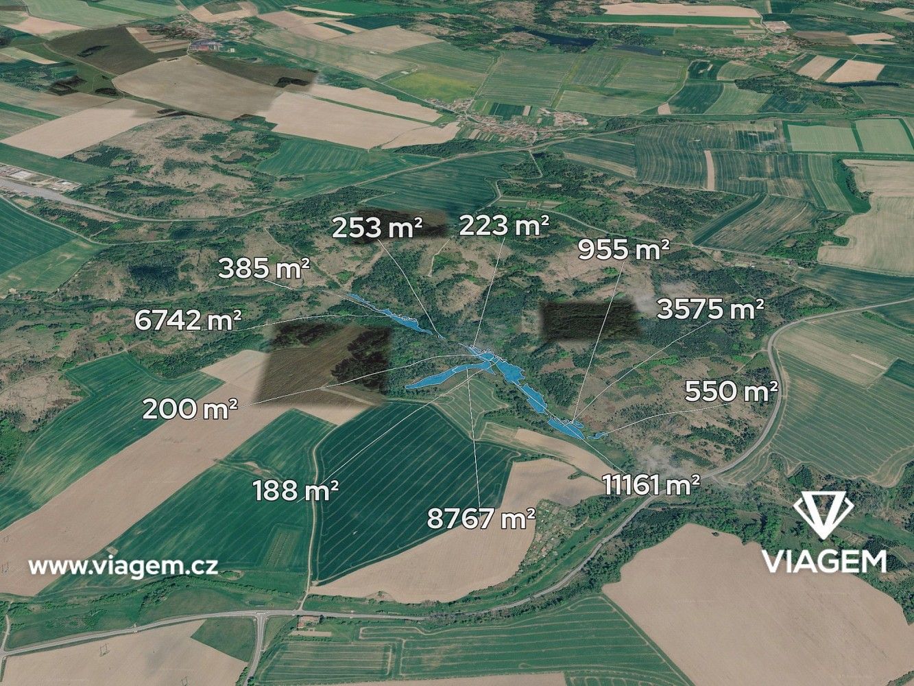 Zemědělský pozemek, 3 807 m²