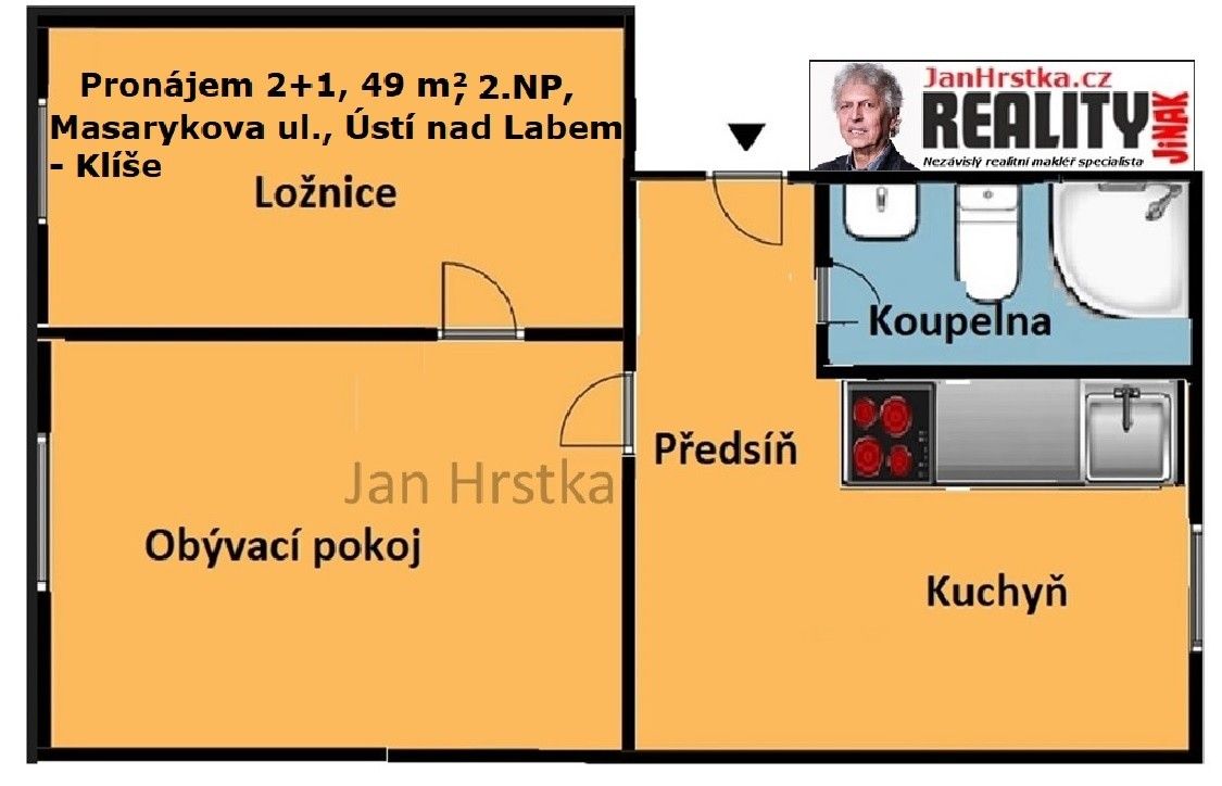 2+1, Ústí nad Labem, 400 01, 49 m²