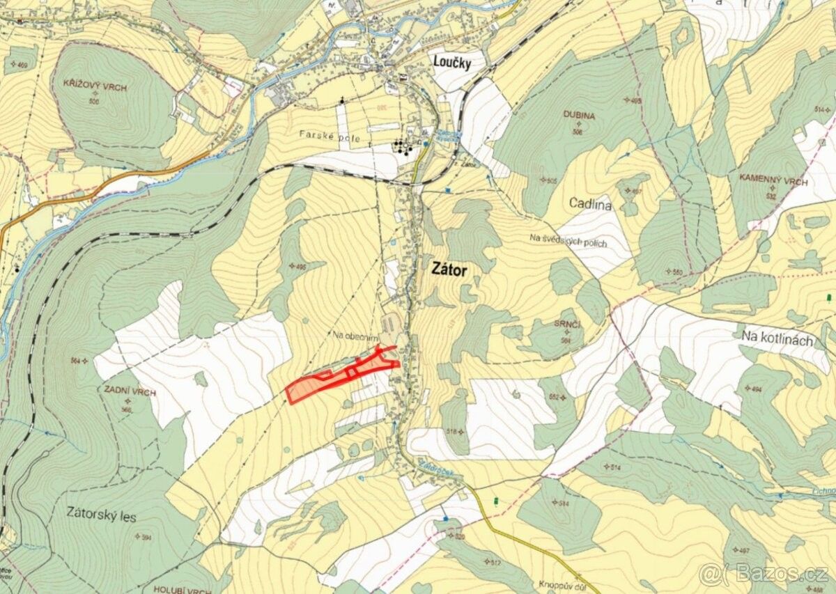 Prodej pozemek pro bydlení - Zátor, 793 16