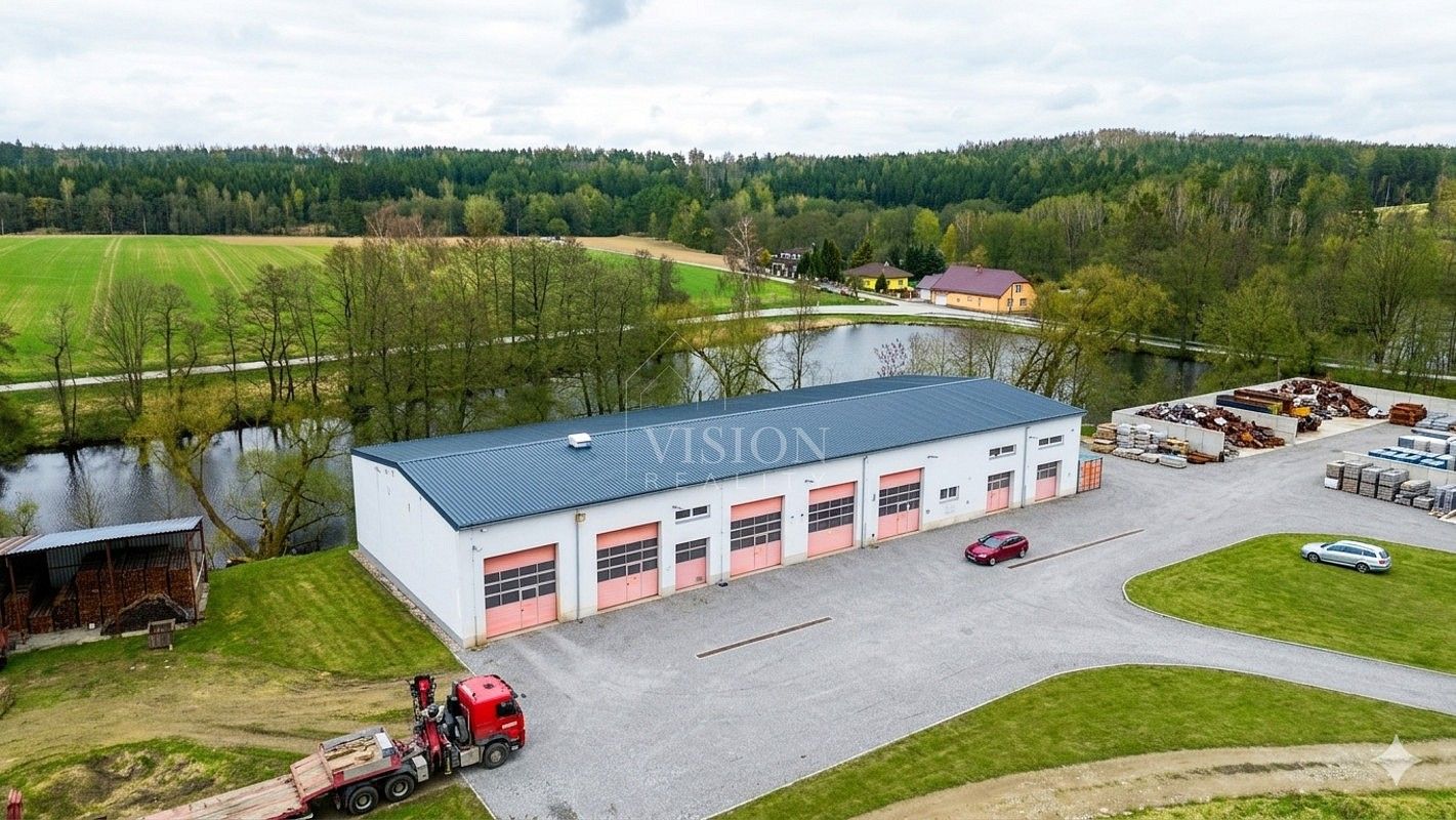 Výrobní prostory, Český Rudolec - Markvarec, okres Jindřichův Hradec, Jihočeský kraj, 32 972 m² - 1