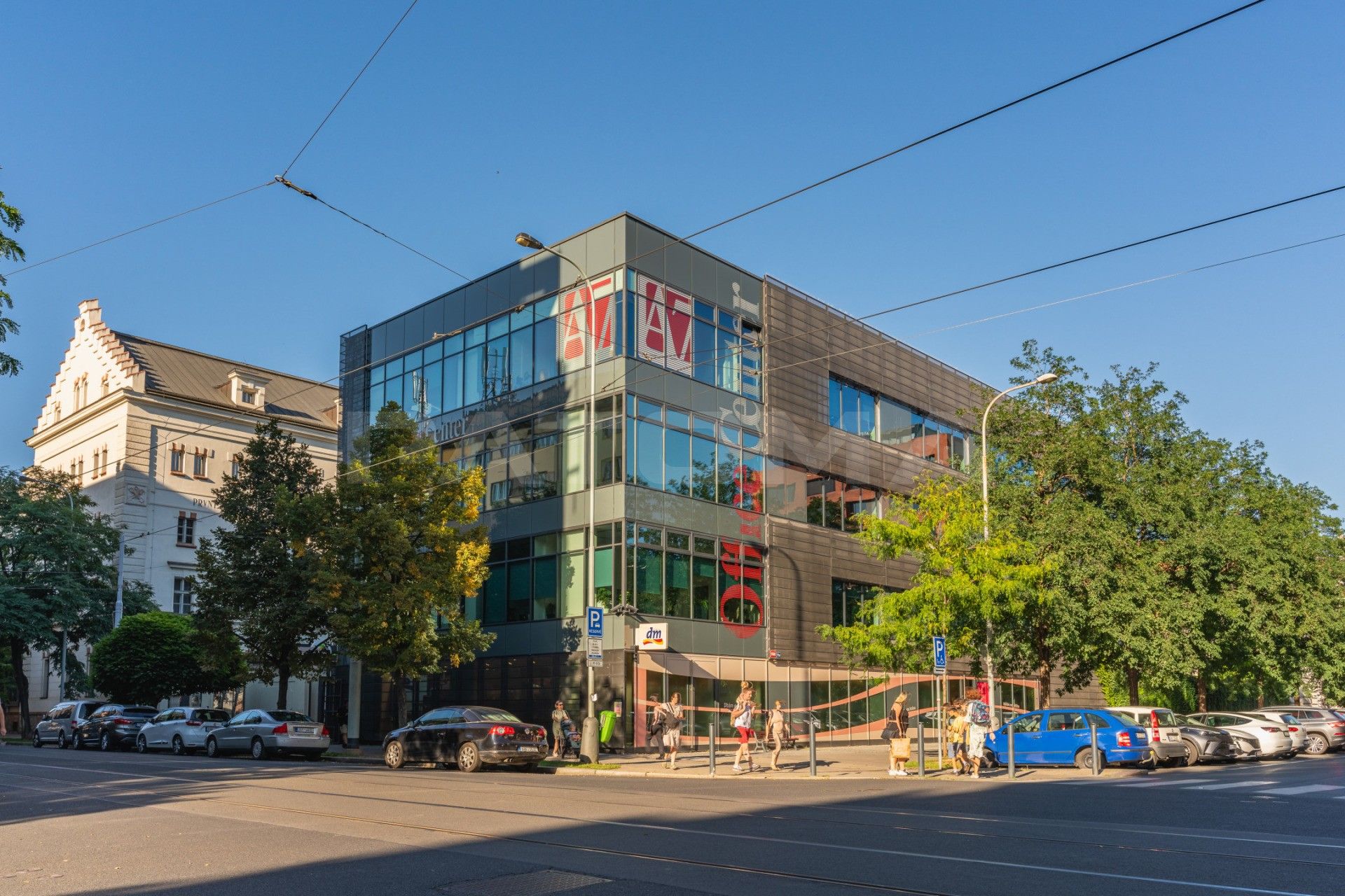 Kanceláře, U průhonu, Praha, 218 m²