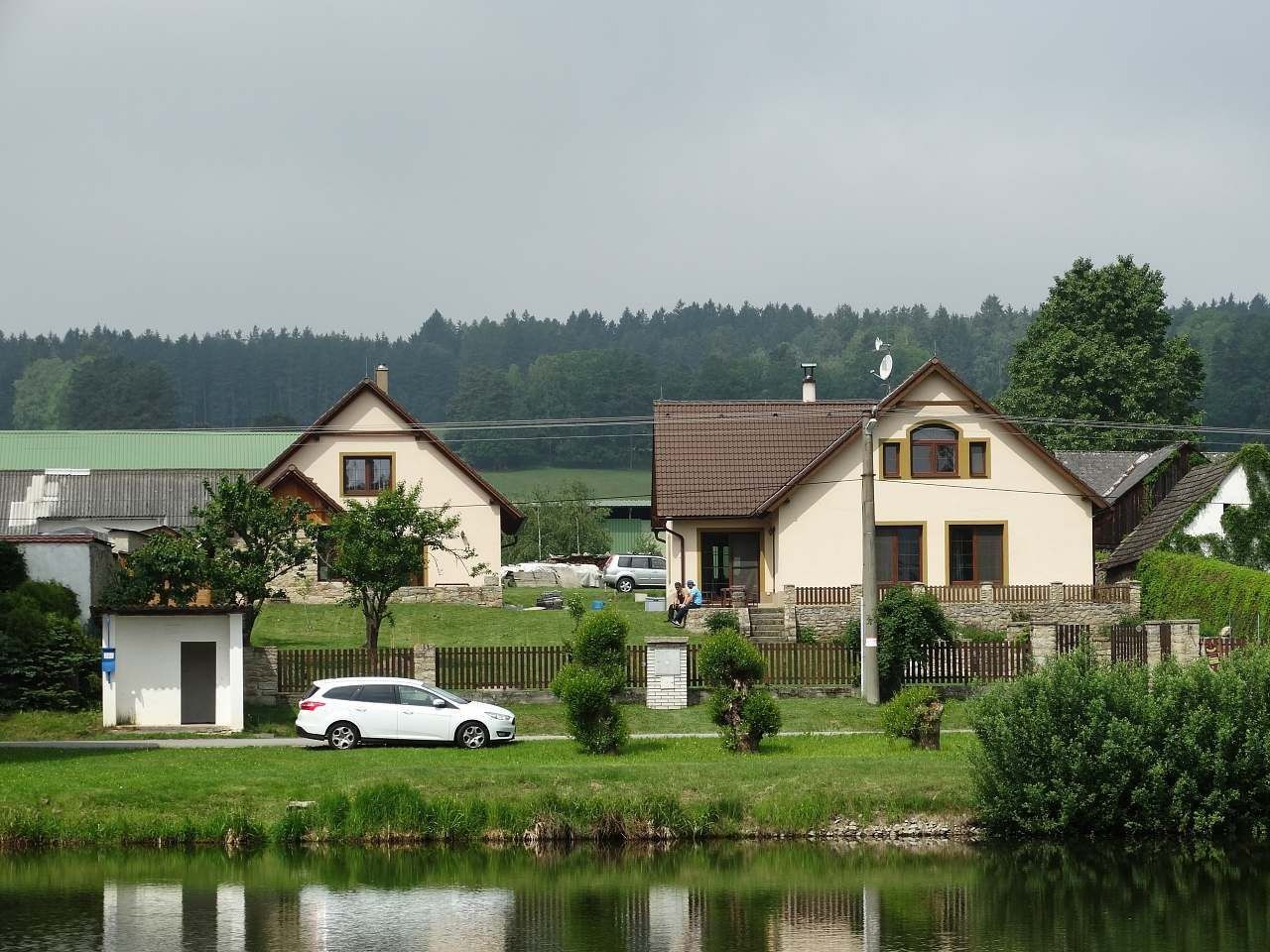 Chaty, Sedlo u Číměře, Jihočeský kraj - 1