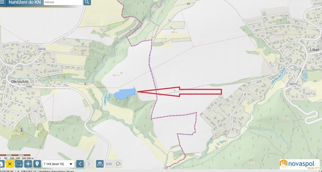 Prodej zemědělský pozemek - Okrouhlo, 10 736 m² - 5