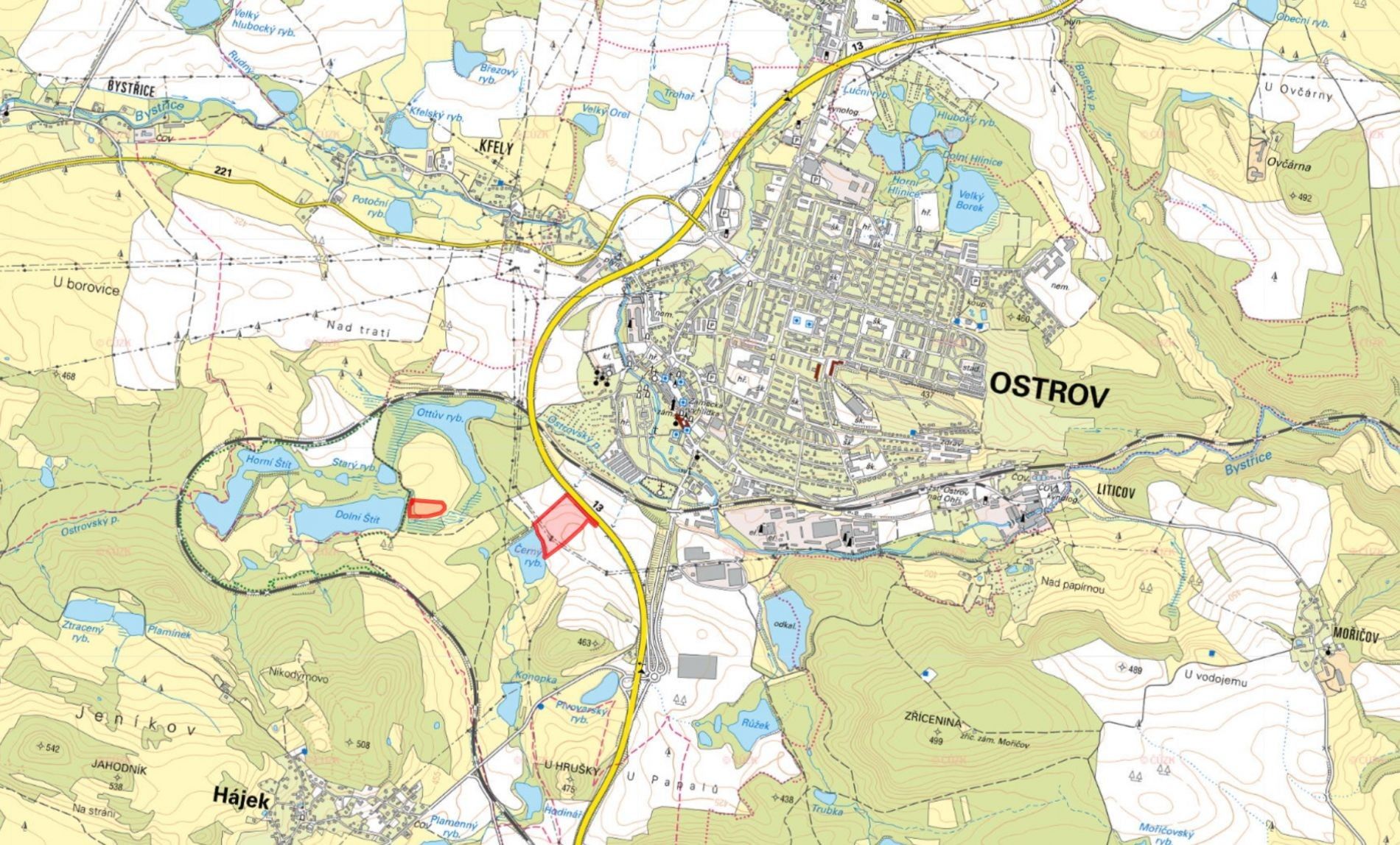 Prodej louka - Květnová, Ostrov