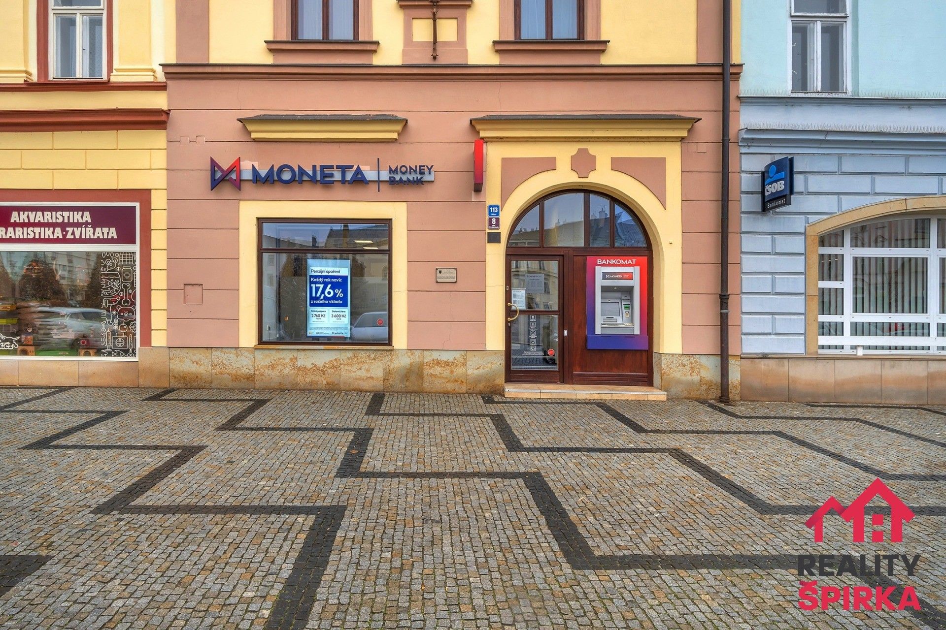 Pronájem kancelář - nám. T. G. Masaryka, Moravská Třebová, 129 m²
