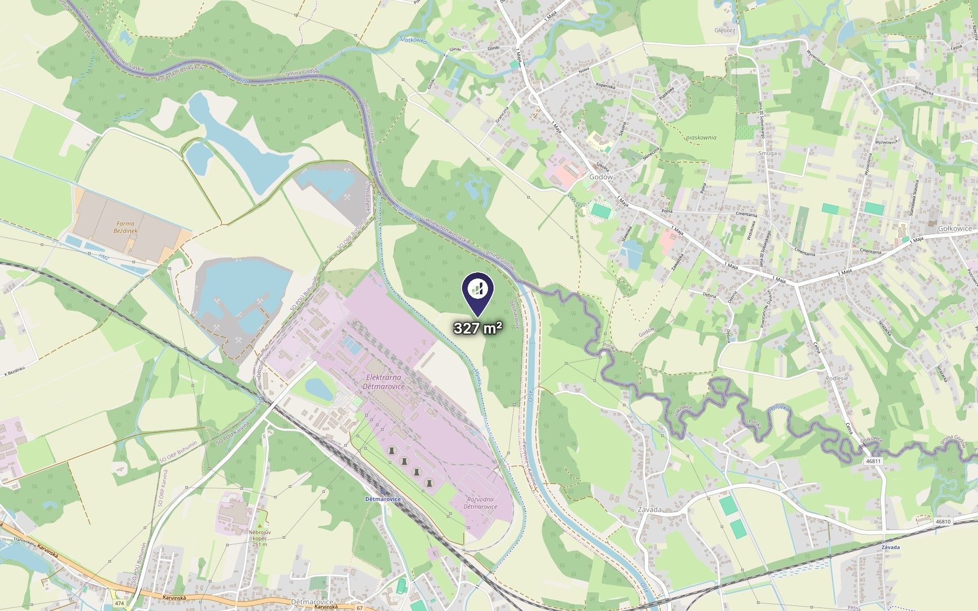 Zahrada · 327 m² · Dětmarovice - 3