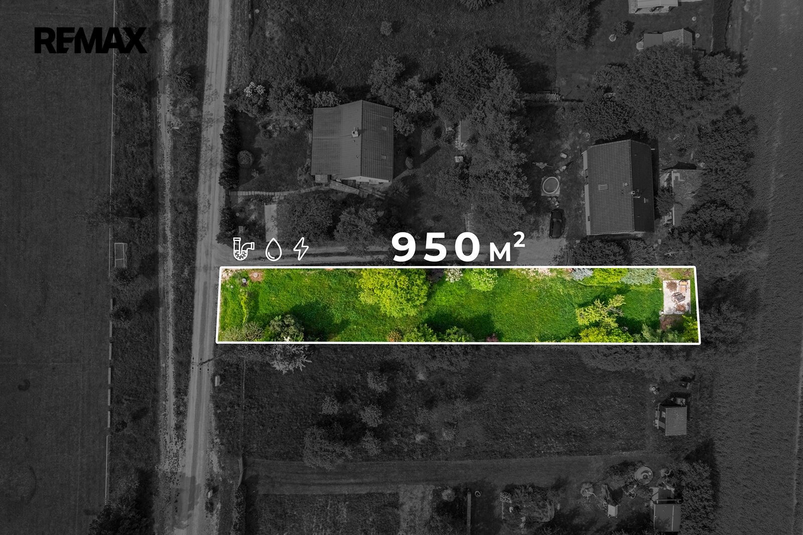 Pozemky pro bydlení, Mořina, 950 m² - 2