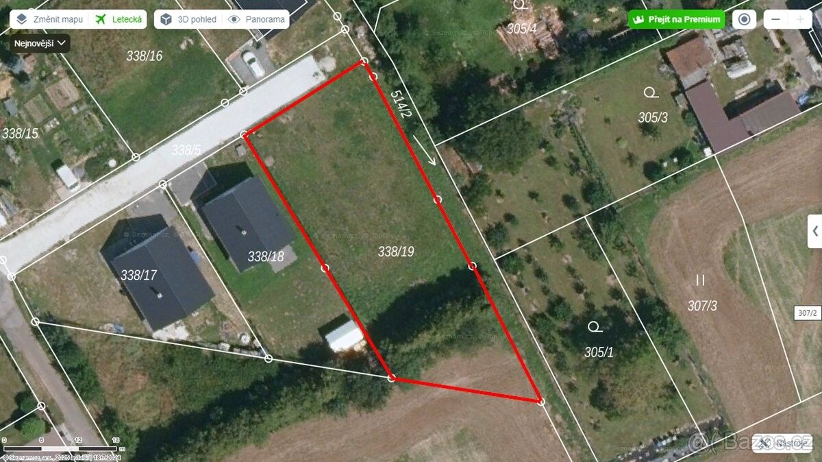 Prodej pozemek pro bydlení - Mysločovice, 763 01