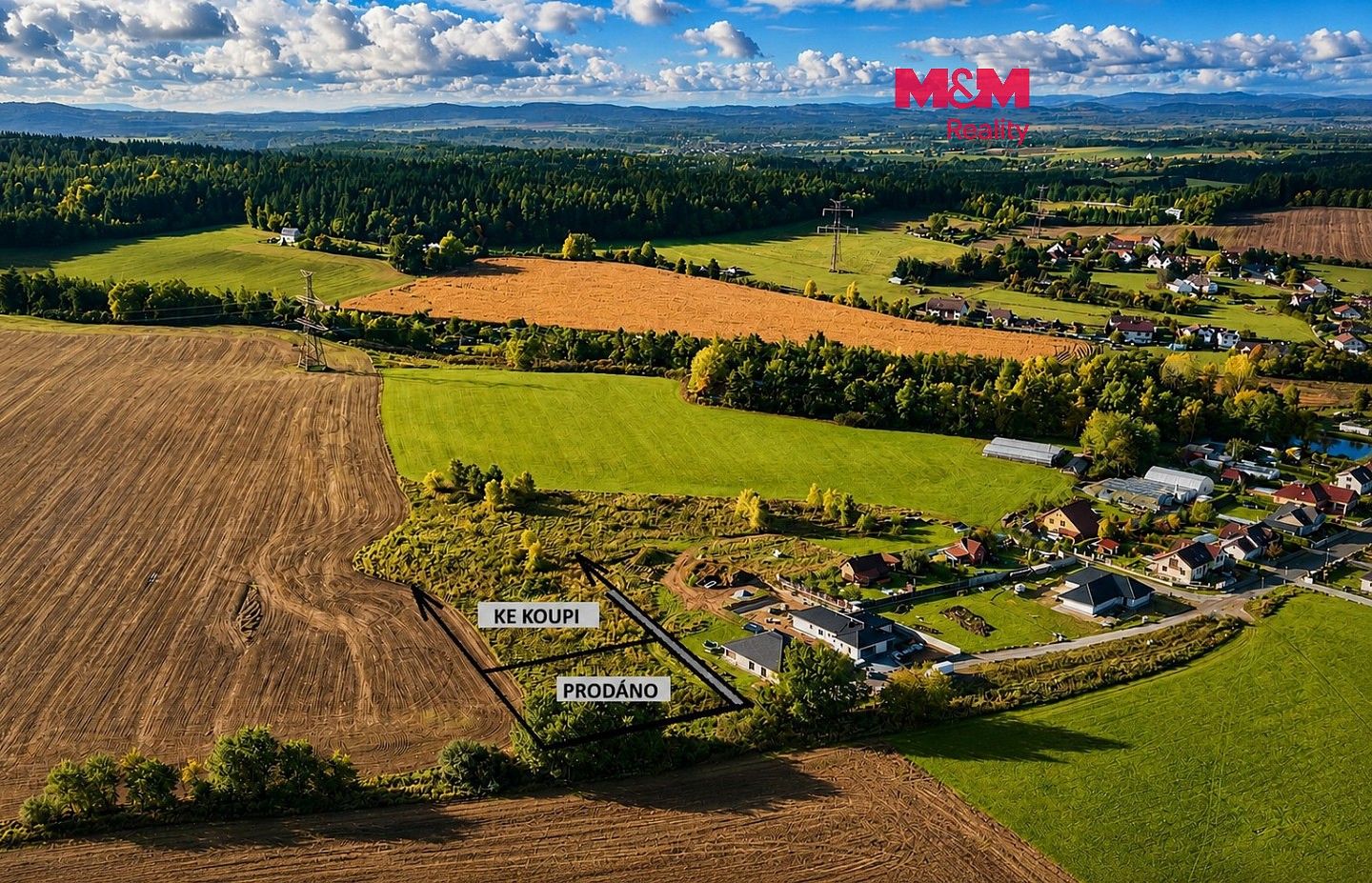 Pozemky pro bydlení, Písek - Smrkovice - 1