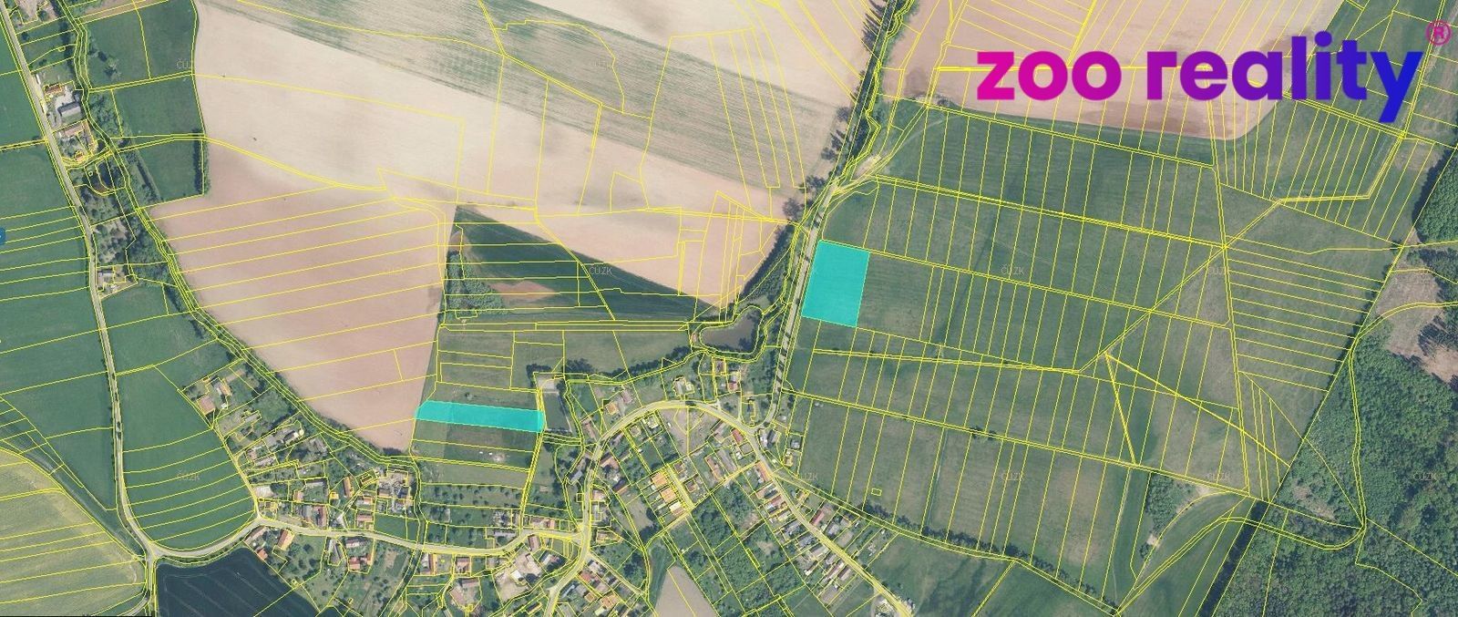 Prodej zemědělský pozemek - Kacákova Lhota, 9 244 m²