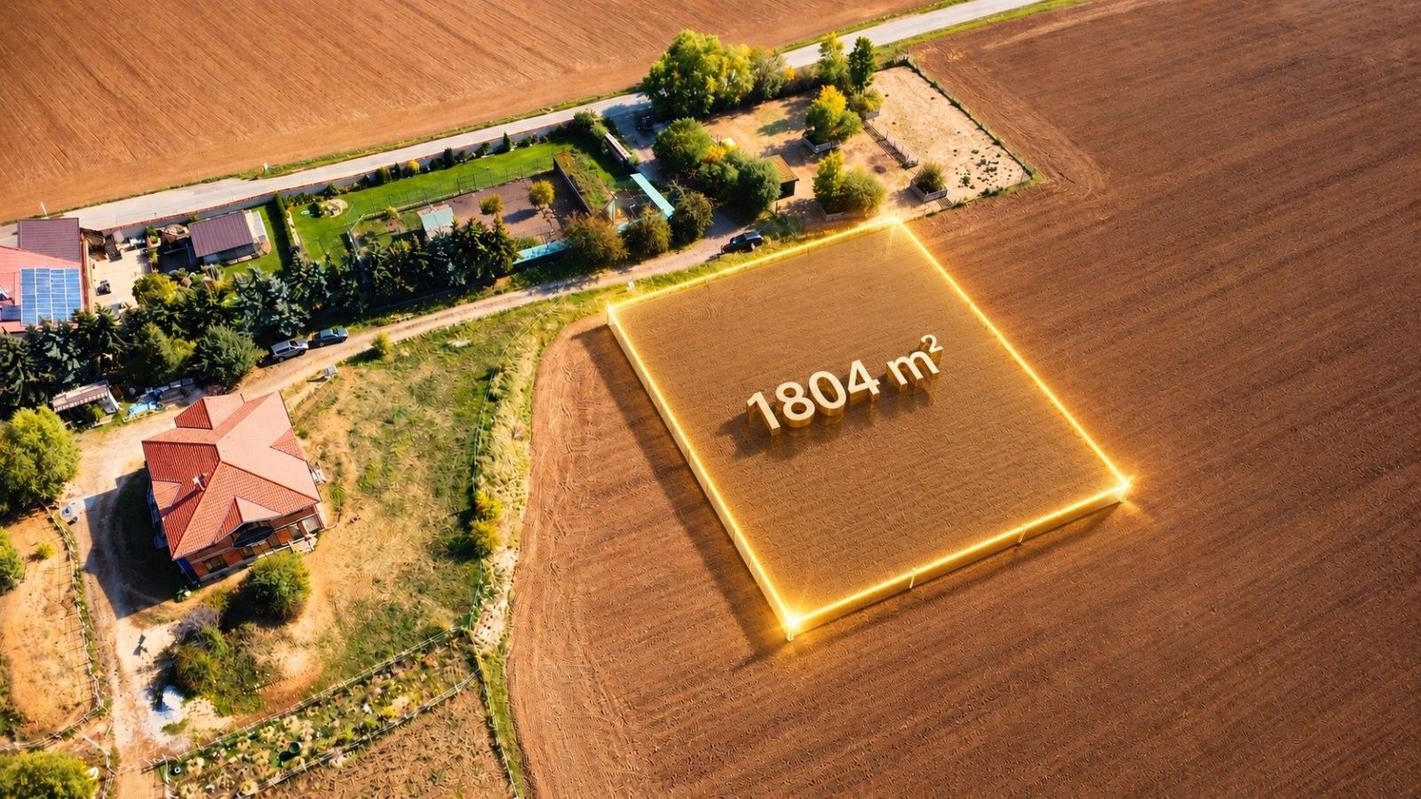 Pozemek pro bydlení, 1 804 m²