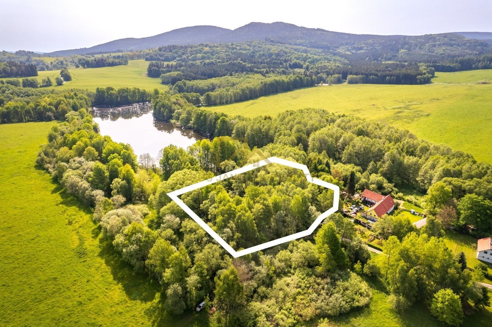 Pozemky pro bydlení, Benešov nad Černou Hartunkov, 5 446 m² - 1