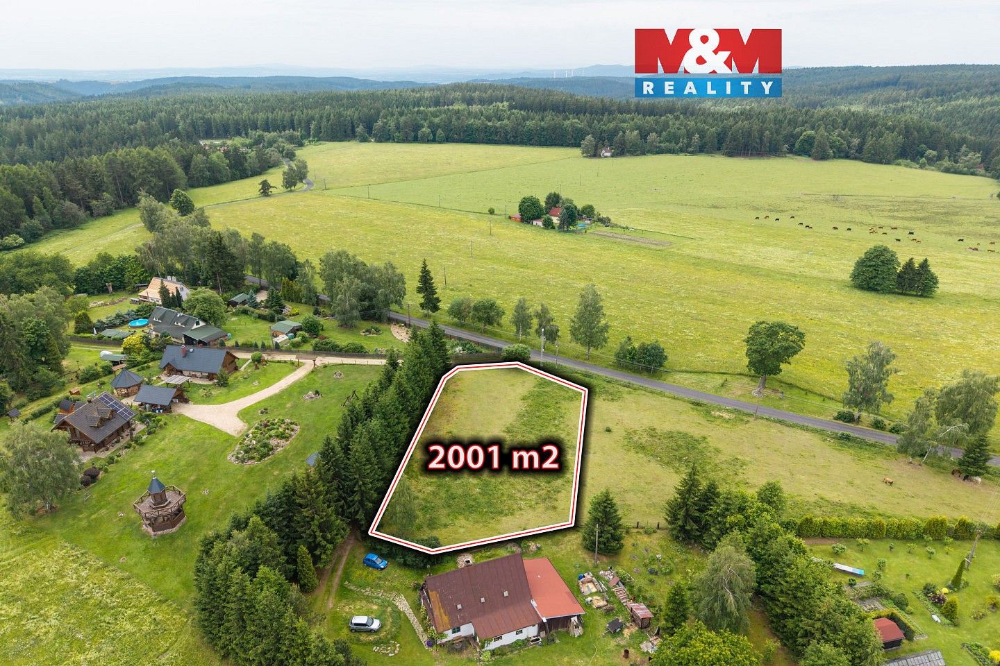 Pozemek pro bydlení, 2 001 m²