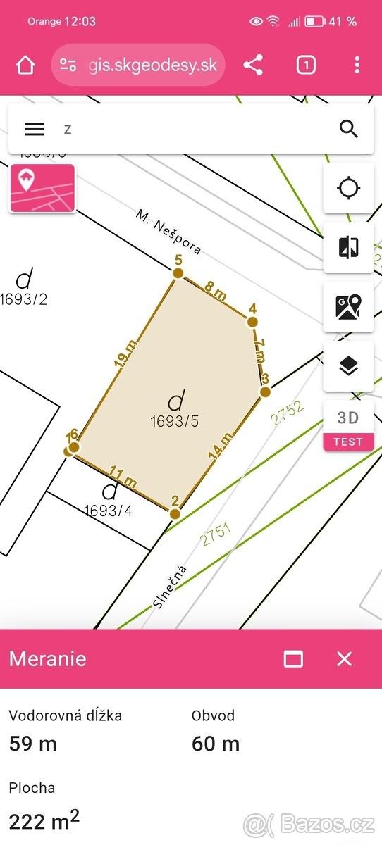 Pozemky pro bydlení, Hodonín, 695 01