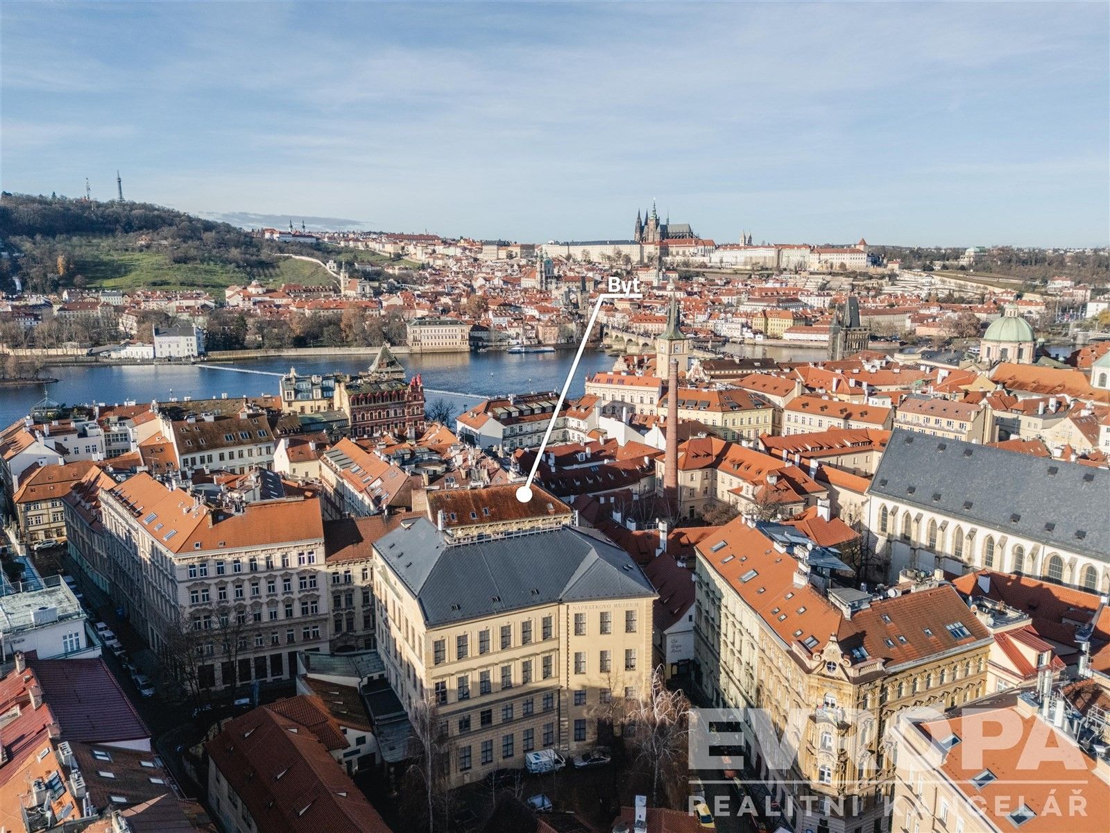 2+kk, U Dobřenských, Praha, 63 m²