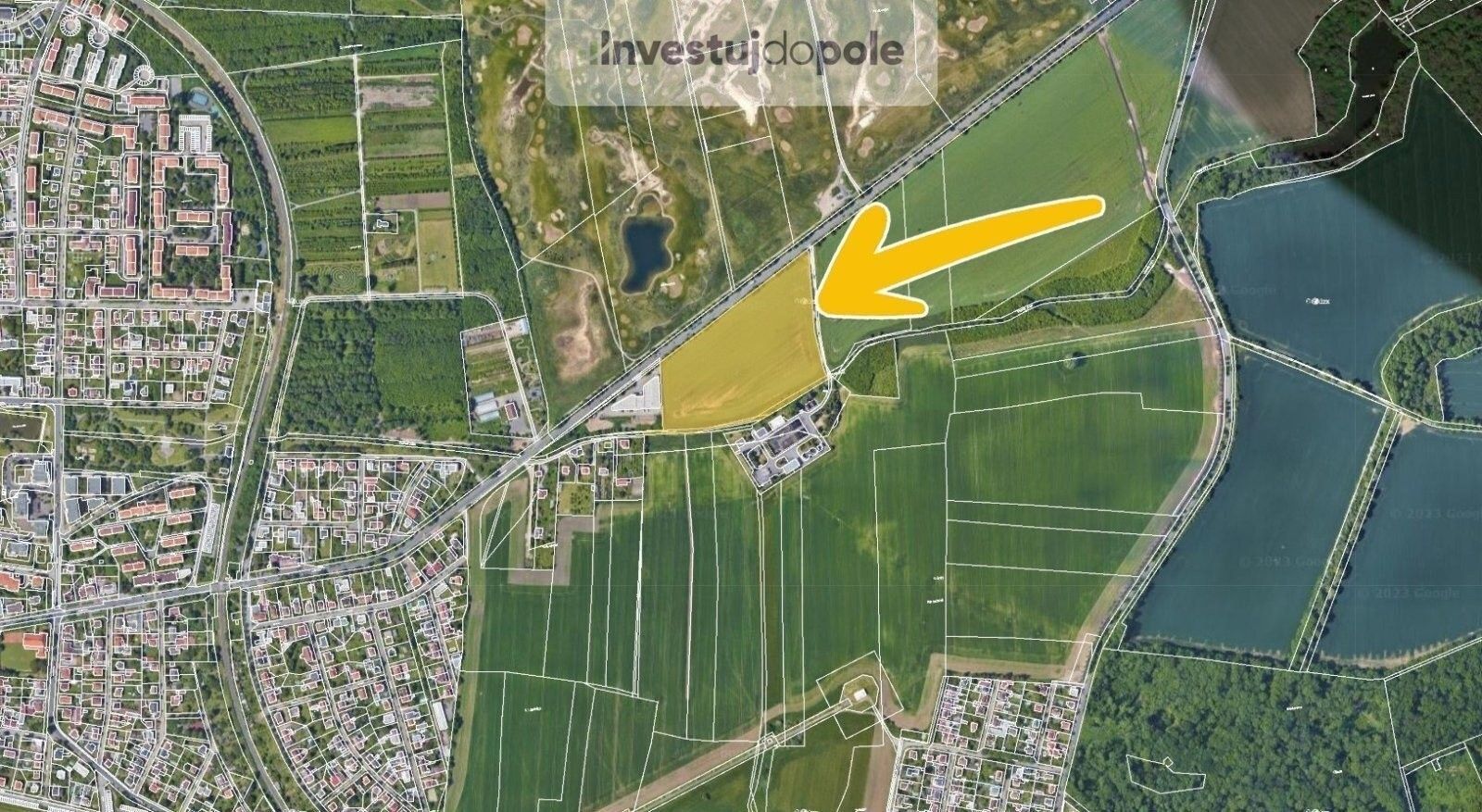 Prodej zemědělský pozemek - Kbely, Praha, 6 359 m²