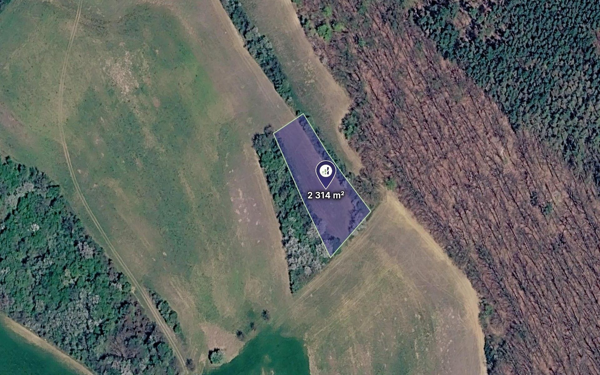 Zemědělské pozemky, Kyjov, 1 157 m² - 1