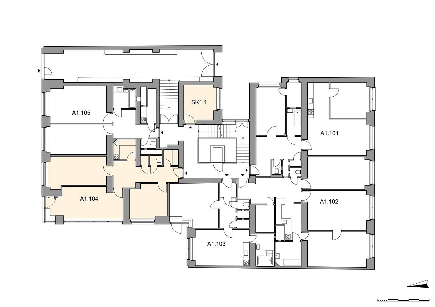 Prodej obchodní prostory - Praha - Nusle, okres Praha 4, Hlavní město Praha, 90 m² - 5