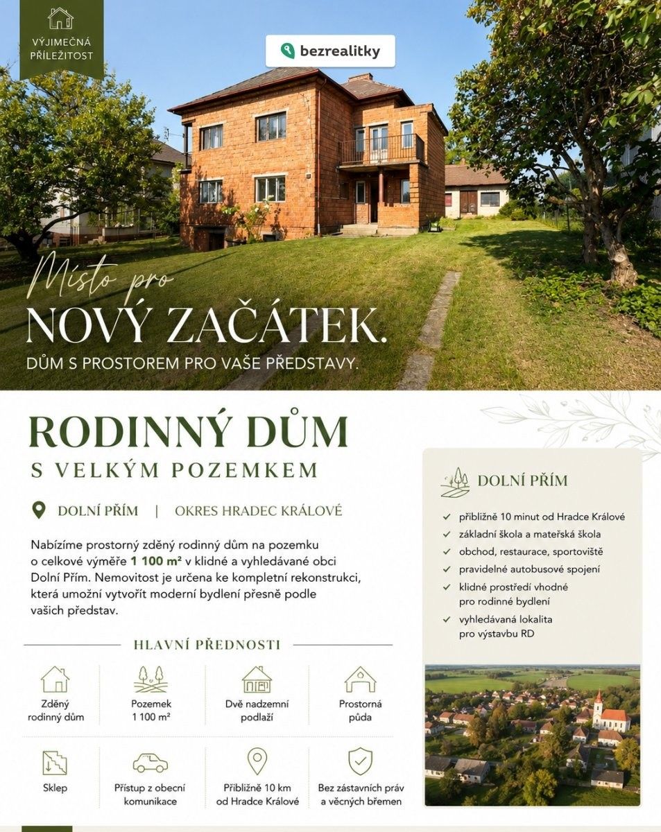 Rodinné domy, Dolní Přím, 220 m² - 2