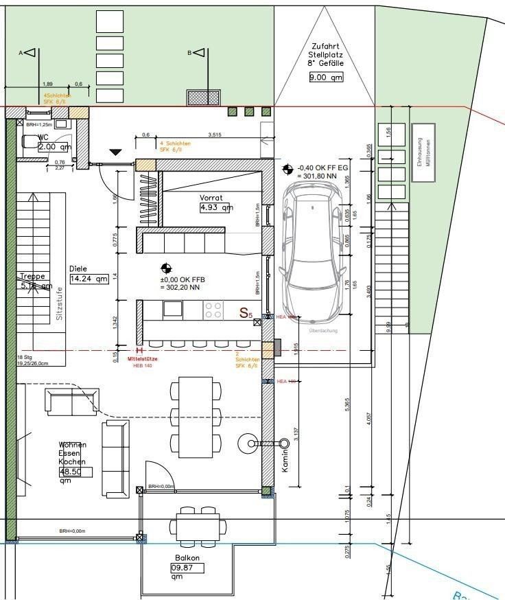 Rodinné domy, , Země Sársko, 240 m² - 2