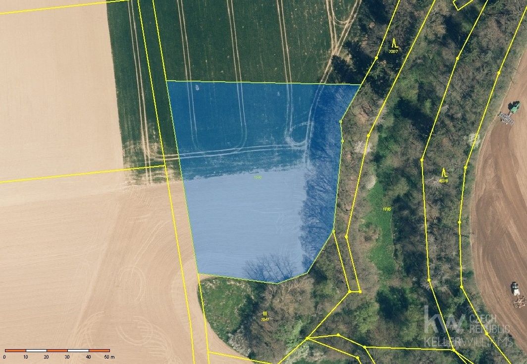 Zemědělské pozemky, Vyšetice, Šebířov