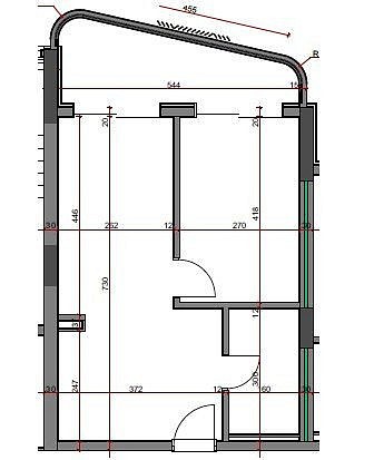 Byt 2+kk · 44 m² · Golem, Tirana, Albánie - 3