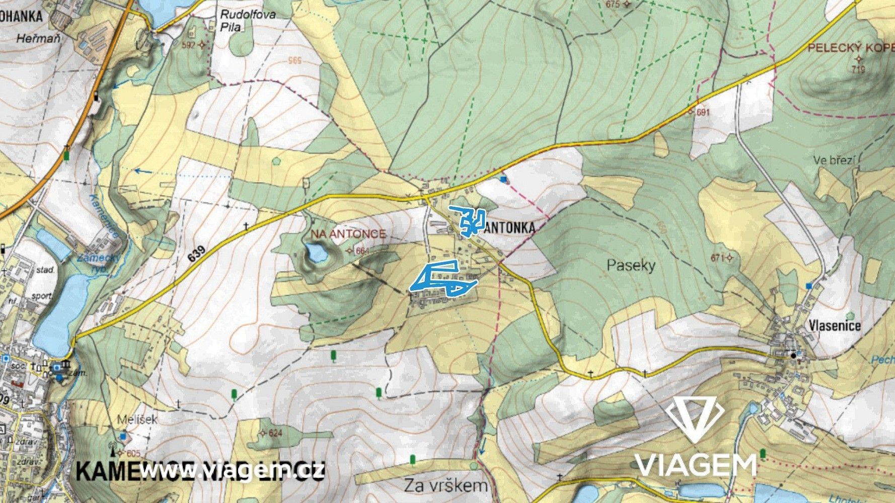 Pozemky pro bydlení, Kamenice nad Lipou, okres Pelhřimov, Kraj Vysočina - 2