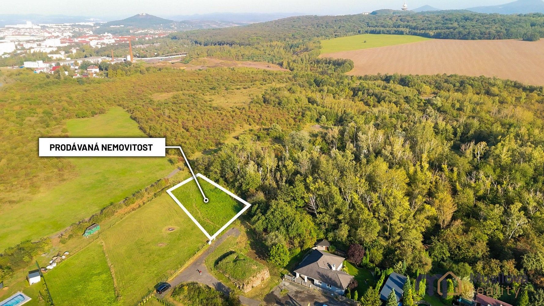 Pozemky pro bydlení, Teplice - Hudcov, Ústecký kraj - 2