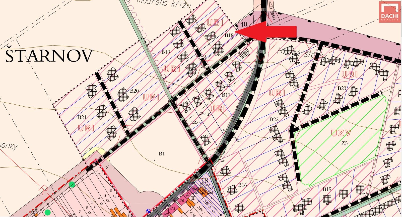 Pozemek pro bydlení · 1 607 m² · Štarnov - 4