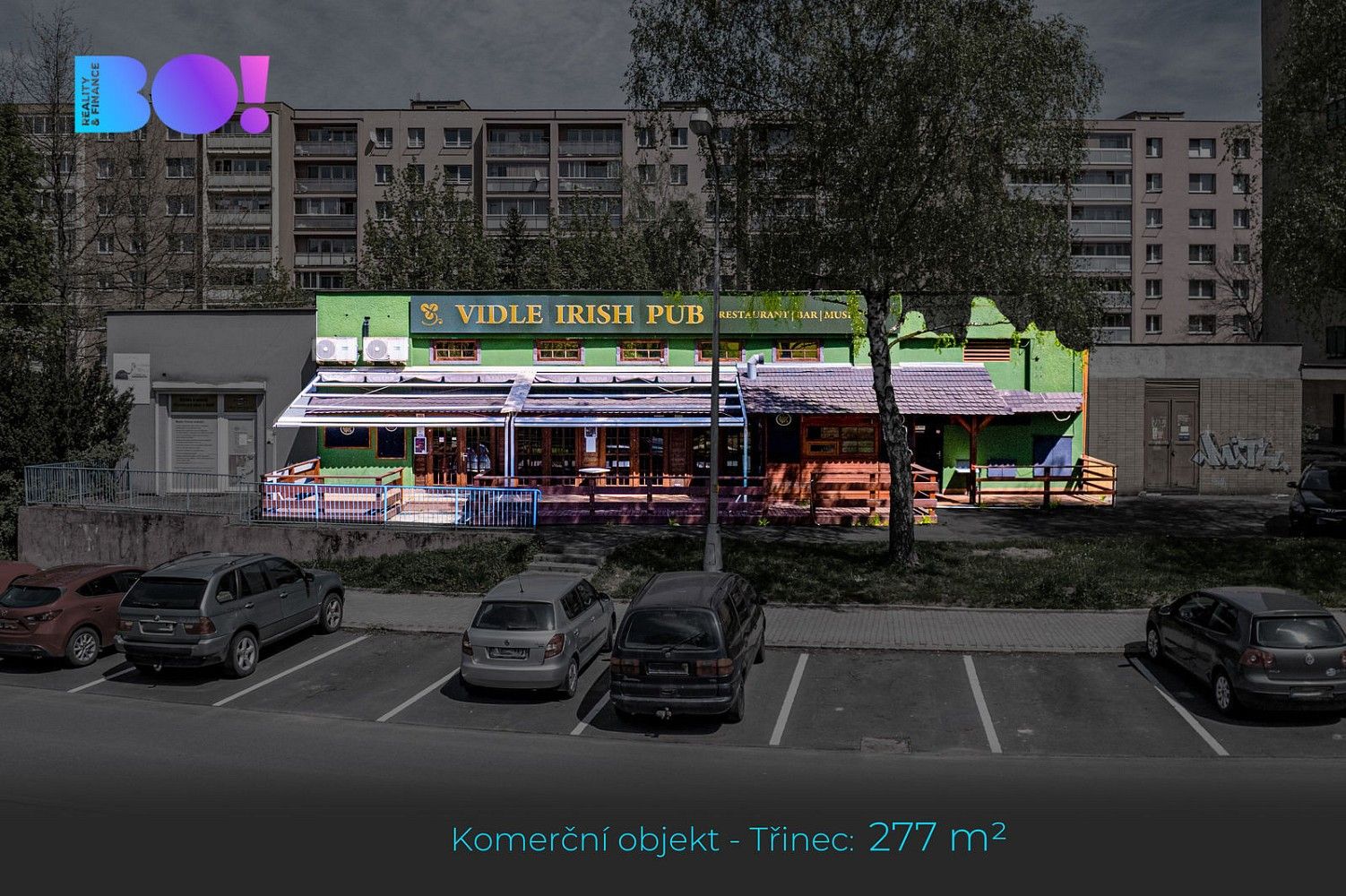 Obchodní prostory, Třinec - Lyžbice, okres Frýdek-Místek, Moravskoslezský kraj, 277 m² - 2