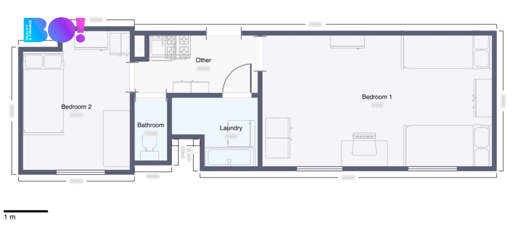 Prodej byt 2+kk - Cejl, Brno Zábrdovice, 32 m² - 5