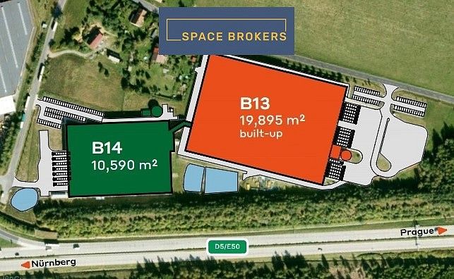 Sklady, Bor, okres Tachov, Plzeňský kraj, 10 105 m² - 2
