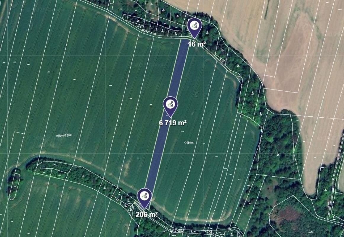 Zemědělské pozemky, Klimkovice, 6 941 m²