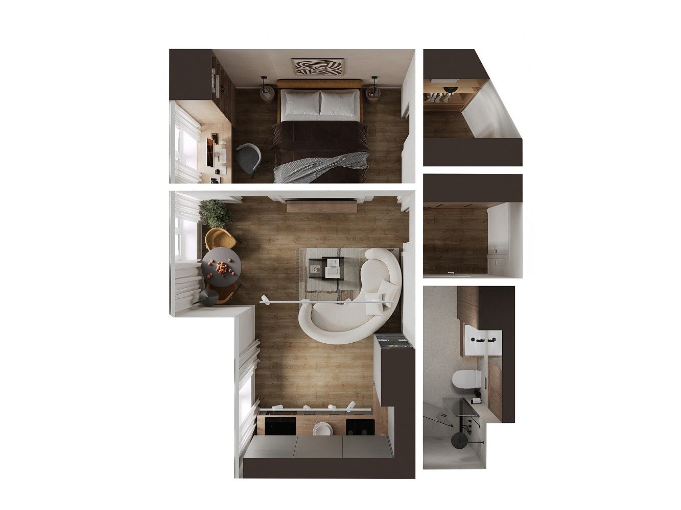 2+kk, Ostrava - Moravská Ostrava, okres Ostrava-město, Moravskoslezský kraj, 35 m² - 2