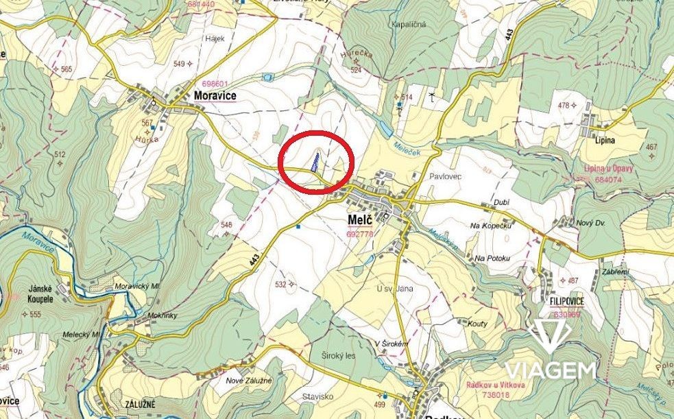 Prodej zemědělský pozemek - Dvorce u Bruntálu, 793 68 - 2