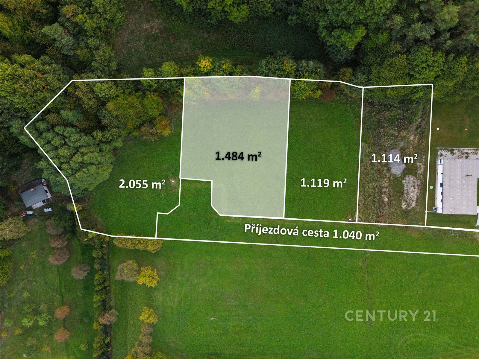 Pozemek pro bydlení, 1 744 m²
