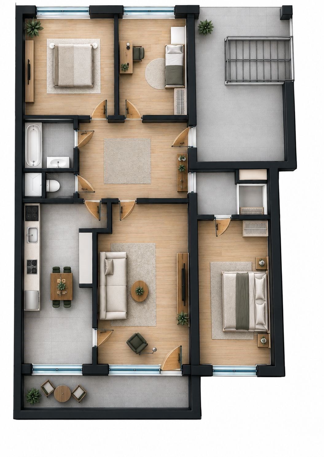 Byt 4+1 · 93 m² · Královická 1687, Brandýs nad Labem-Stará Boleslav Brandýs nad Labem - 3