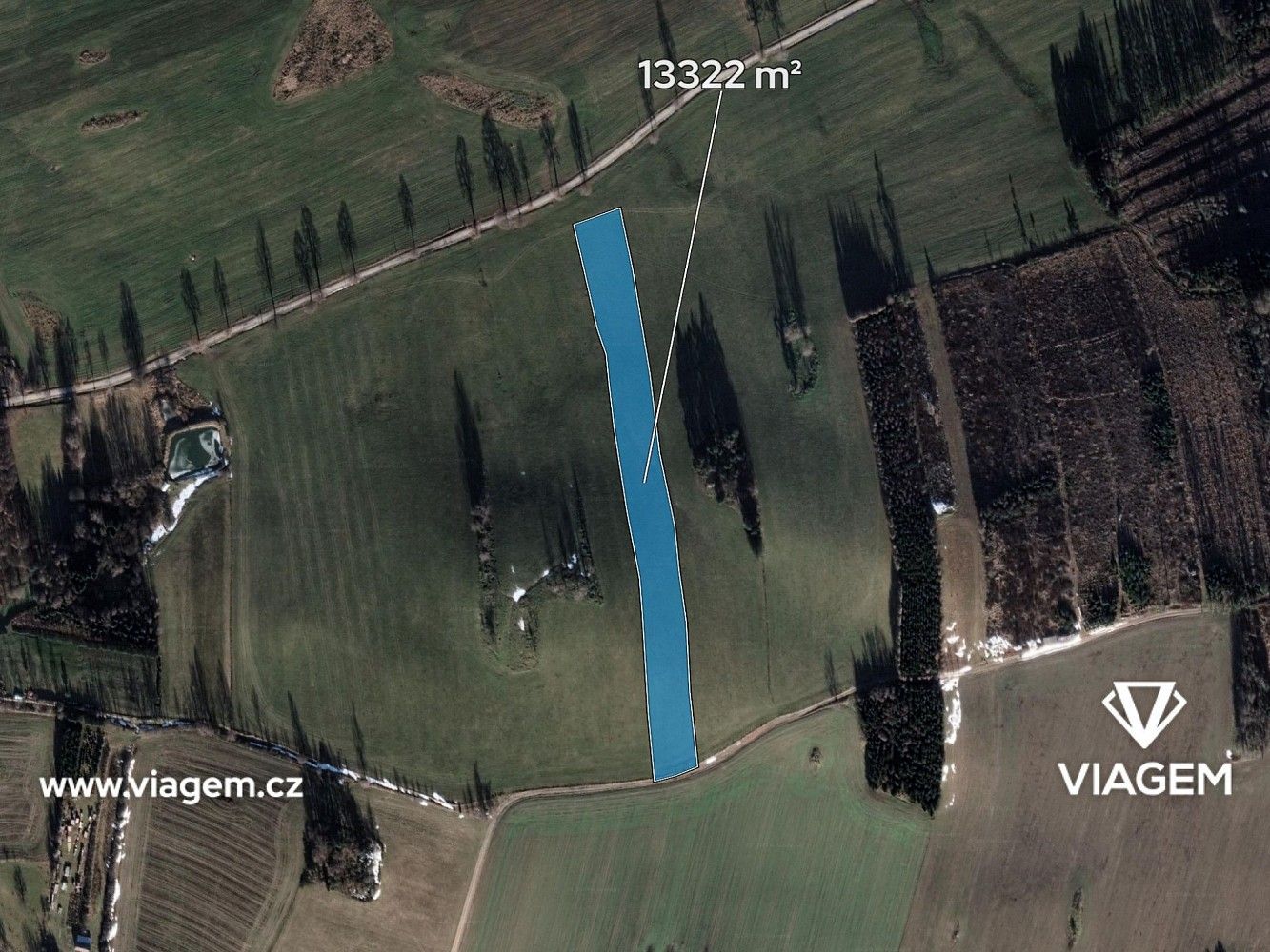 Prodej zemědělský pozemek - Kunžak, okres Jindřichův Hradec, Jihočeský kraj - 2
