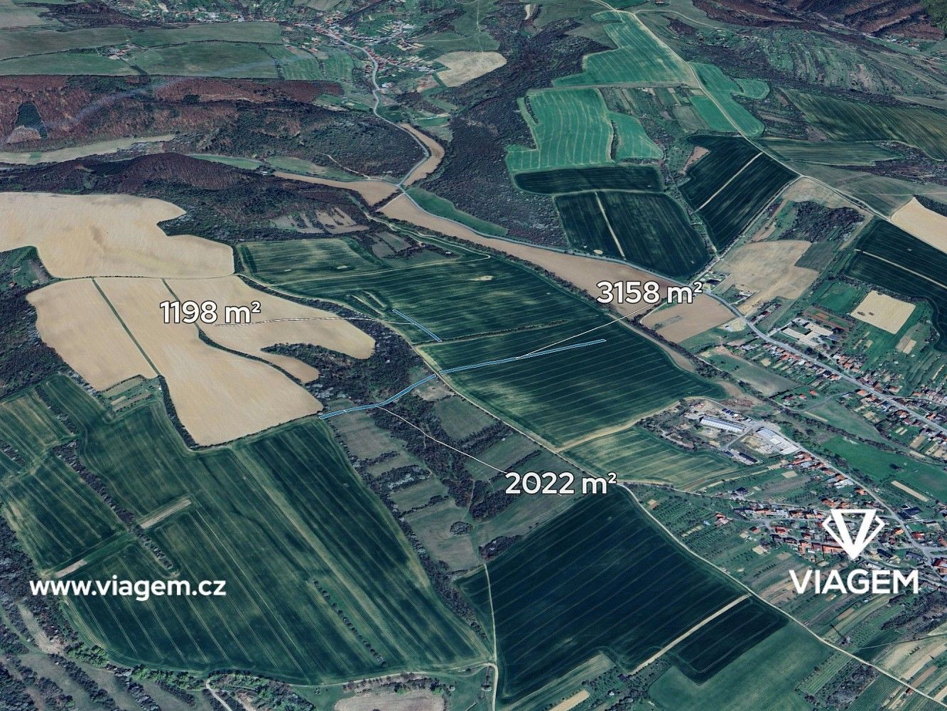 Zemědělské pozemky, Traplice, okres Uherské Hradiště, Zlínský kraj