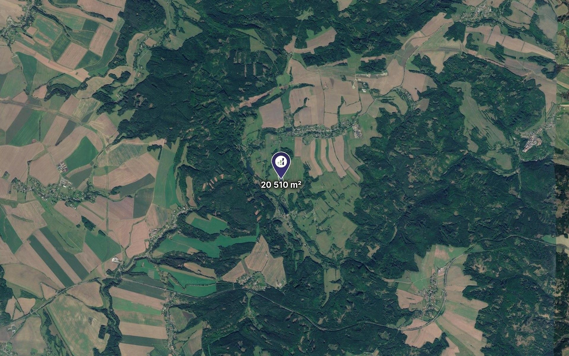 Zemědělské pozemky, Maletín, 20 510 m² - 2