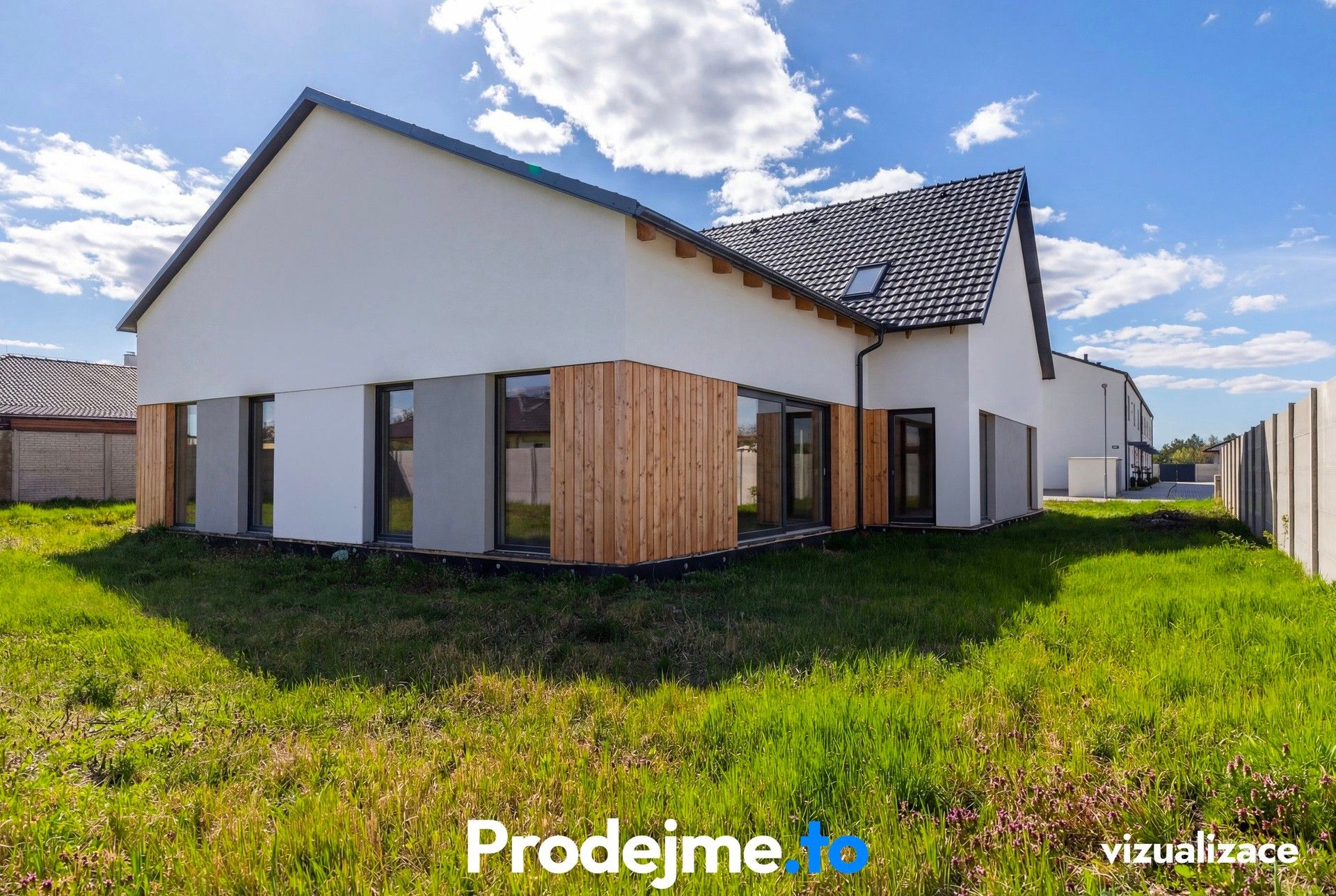 Rodinné domy, Hevlín, 182 m² - 1