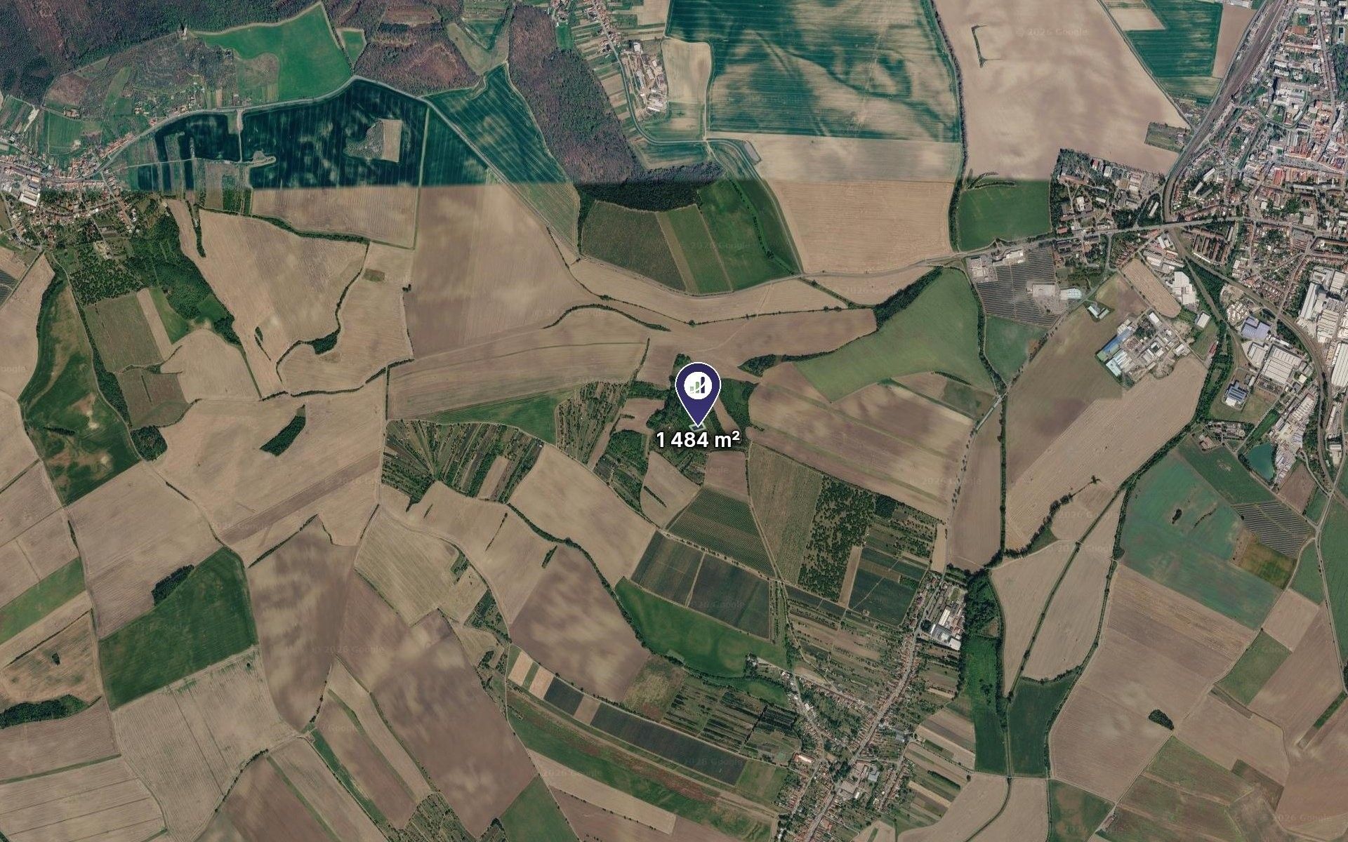 Zemědělské pozemky, Svatobořice-Mistřín, 1 484 m² - 2