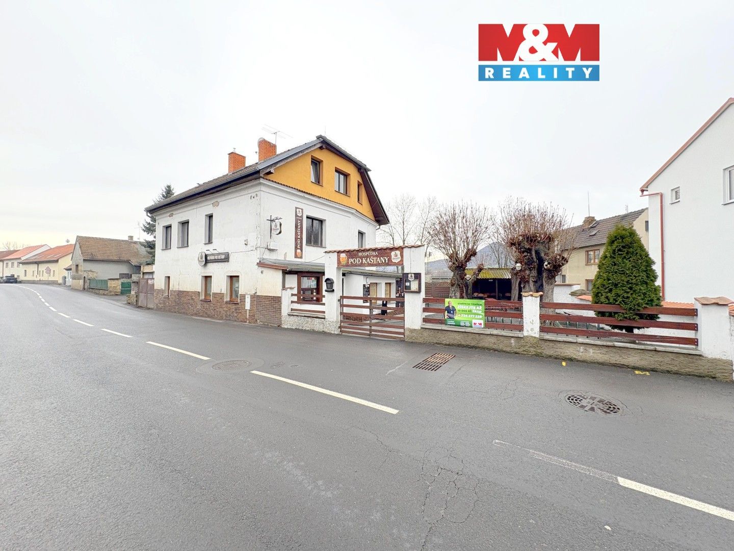 Restaurace, Velké Žernoseky, 438 m²