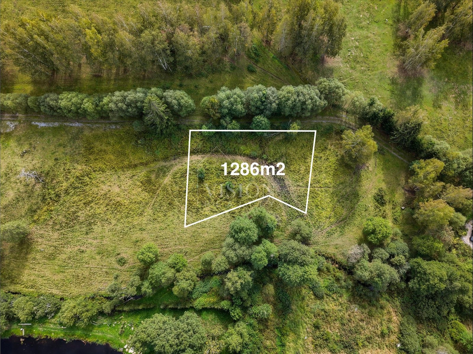 Prodej pozemek pro bydlení - Horní Planá, 1 286 m² - 2
