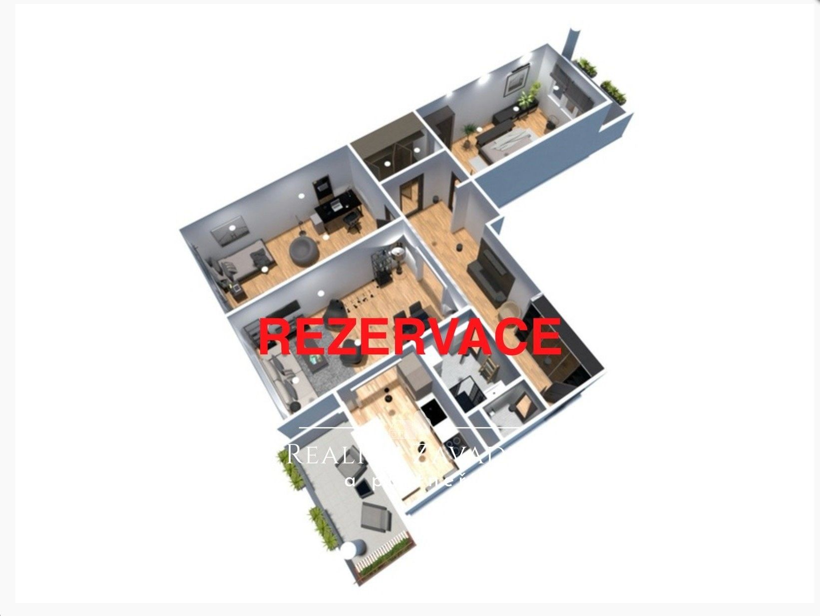 3+1, Palackého třída, Pardubice, 93 m²