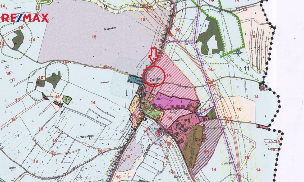 Prodej louka - Želnava, 5 m²