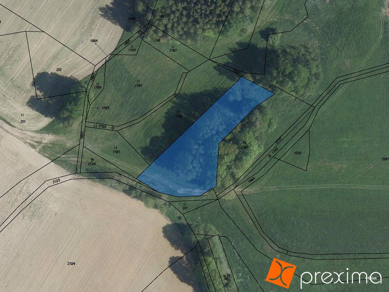 Zemědělské pozemky, Mladé Bříště, okres Pelhřimov, Kraj Vysočina - 1