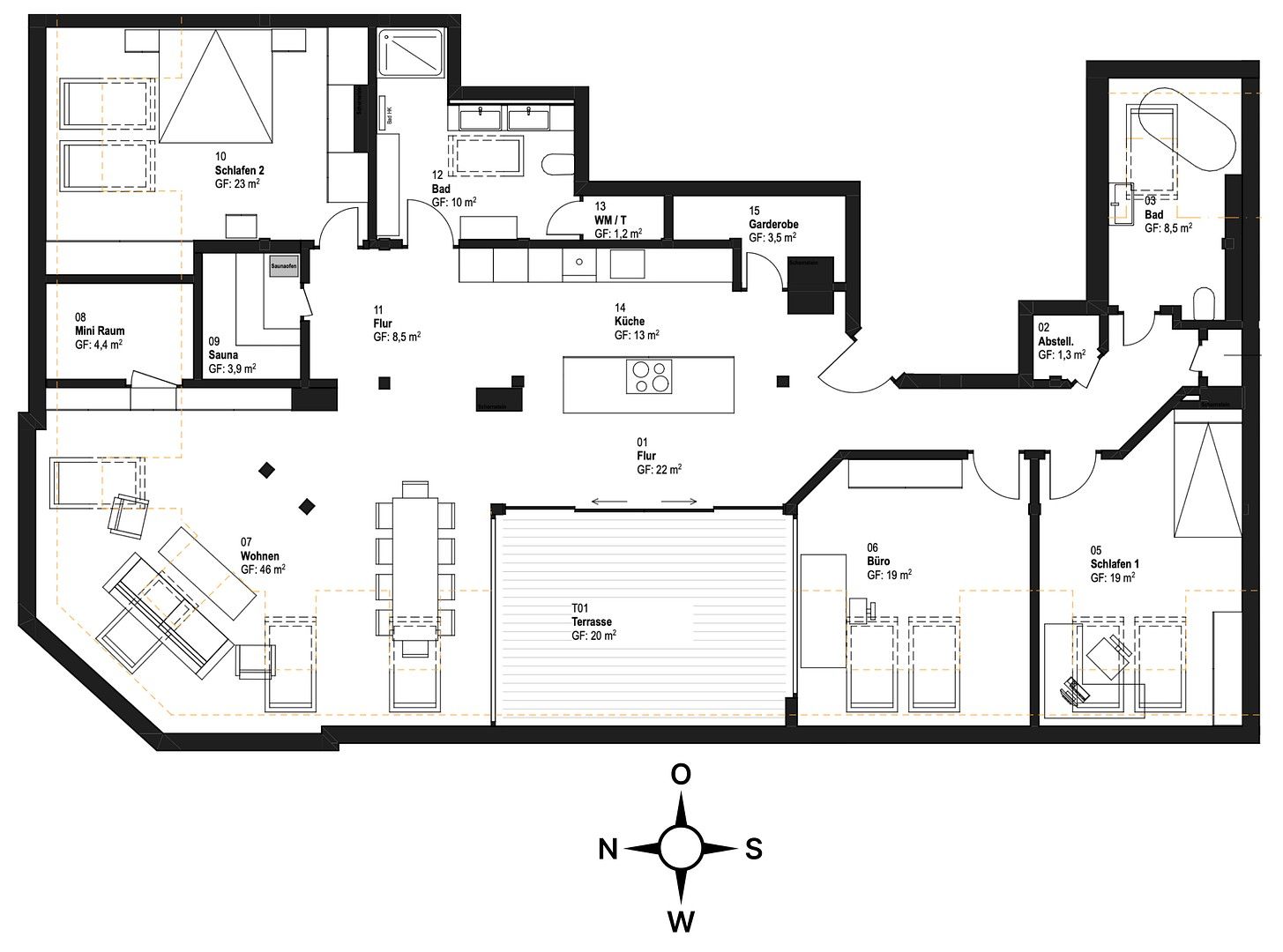 4+1, Berlin Kreuzberg Berlin 10961, 163 m² - 2