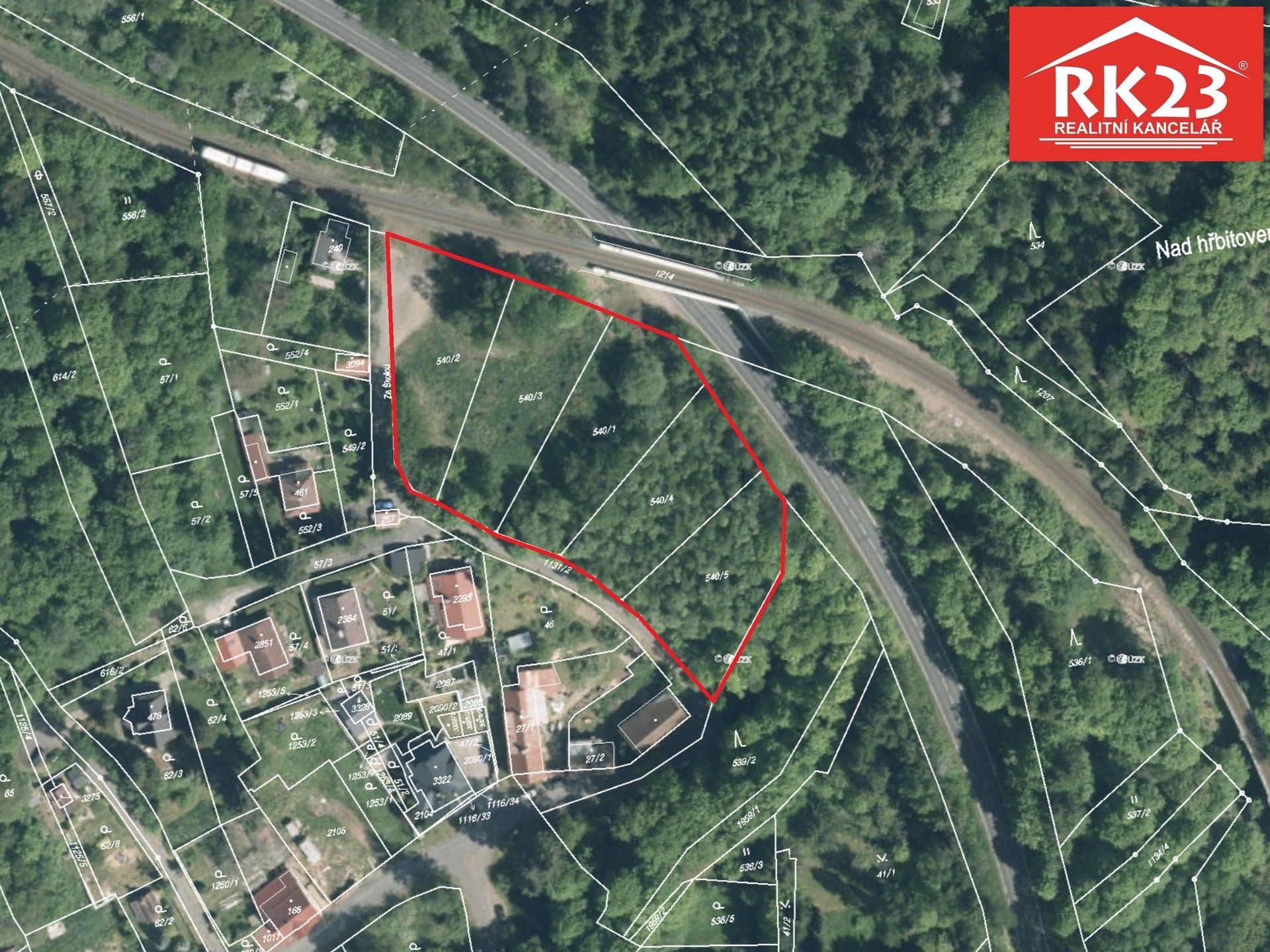 Pozemky pro bydlení, Za Školou, Mariánské Lázně, 6 347 m²